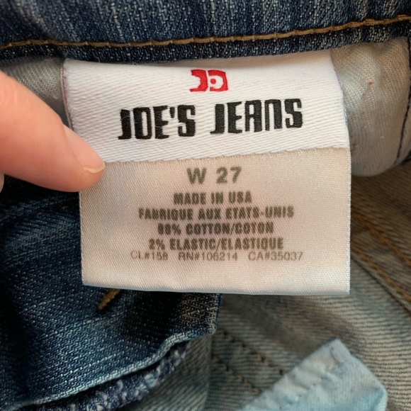 Joe’s Jeans Garcia Bootcut 26.5” Short Made in USA - Picture 7 of 8